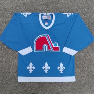 Quebec Nordiques NHL CCM Vintage Hockey Away Jersey